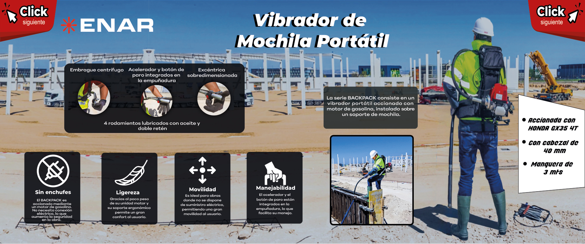 virbador mochila