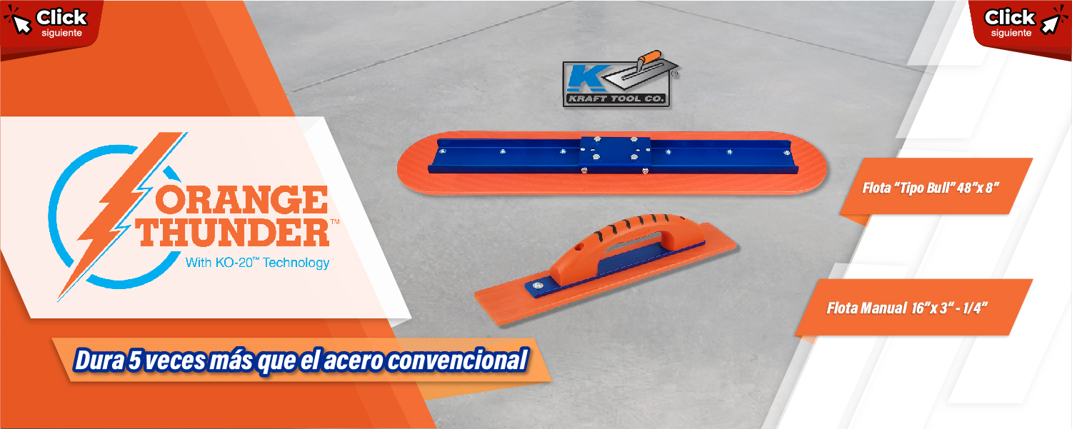 Baner Flotas Kraft Orange