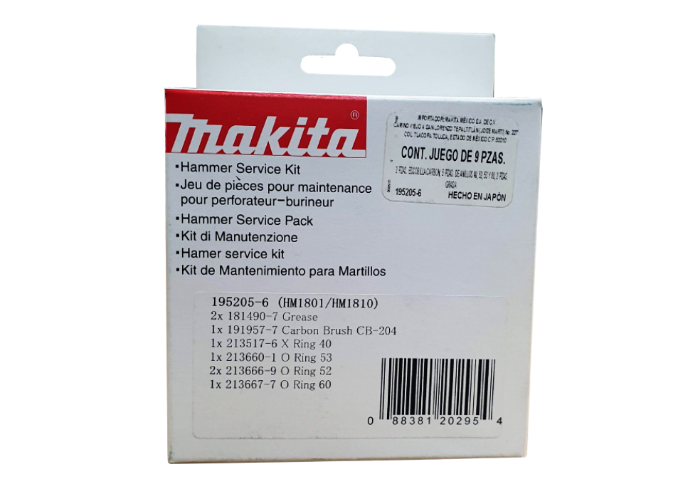 Kit de Servicio Demoledor Makita