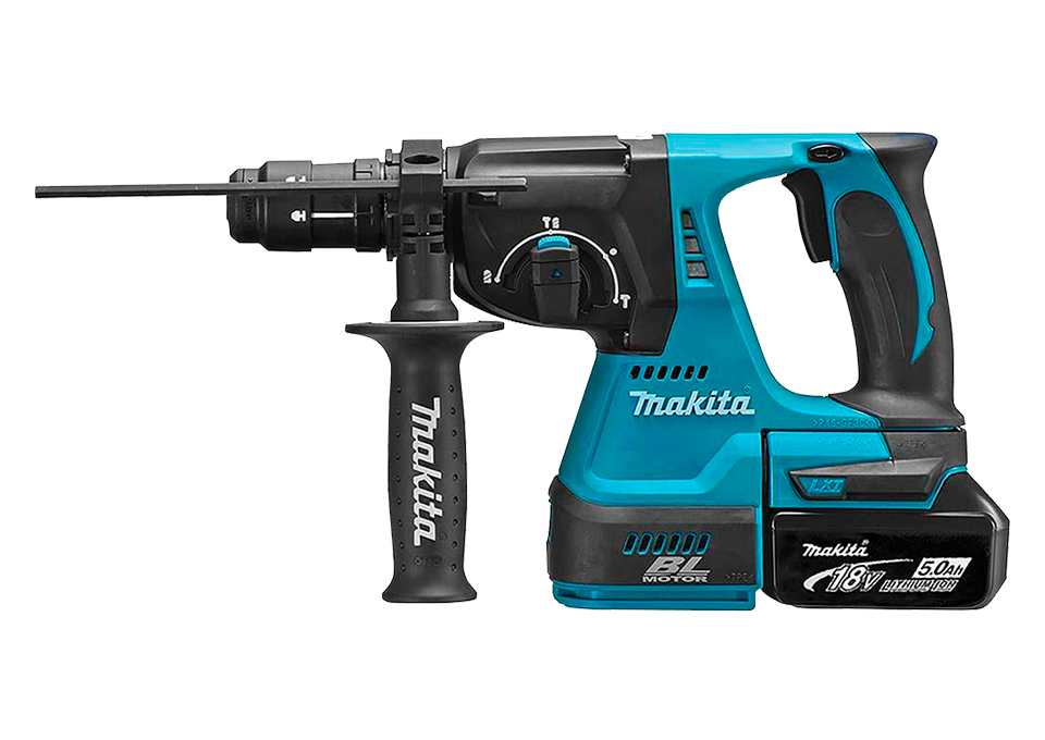 Rotomartillo Electro-Neumático Inalámbrico 18V DHR242 MAKITA