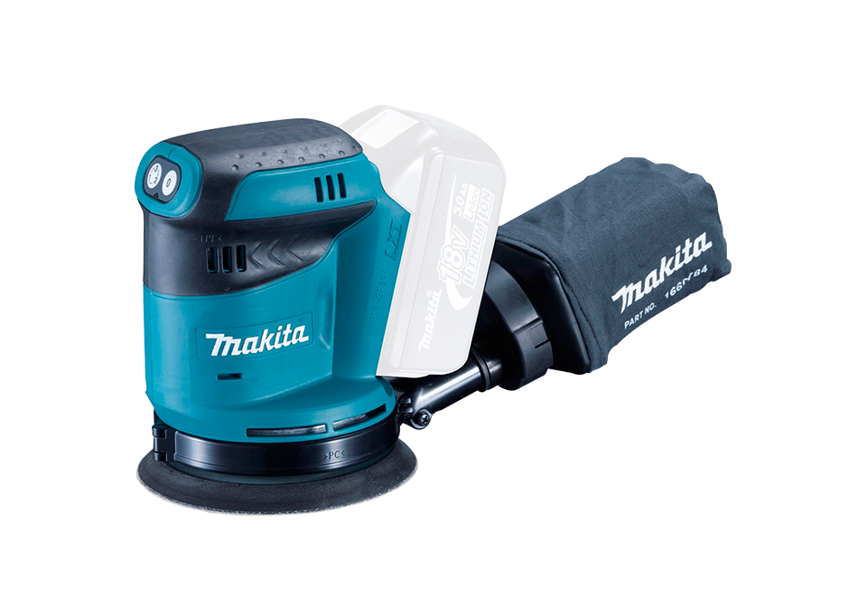 Lijadora Orbital Inalámbrica 18V DBO180 MAKITA