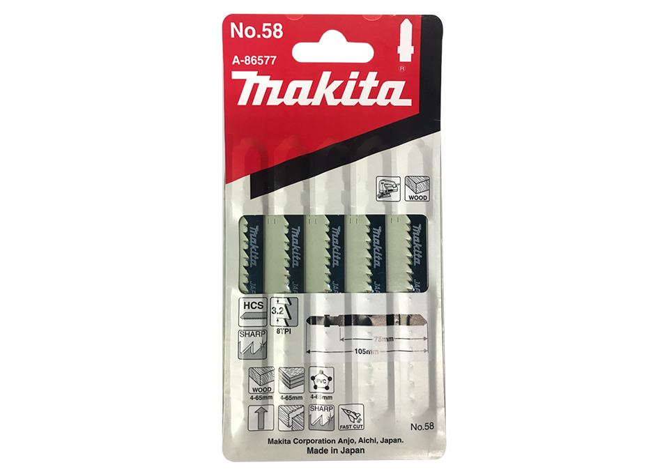 SIERRA MAKITA P/CALADORA P/MADERA A-86577