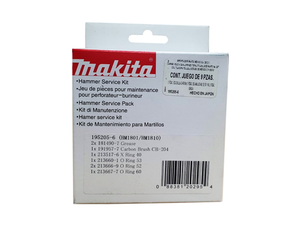 Kit de Servicio Demoledor MAKITA