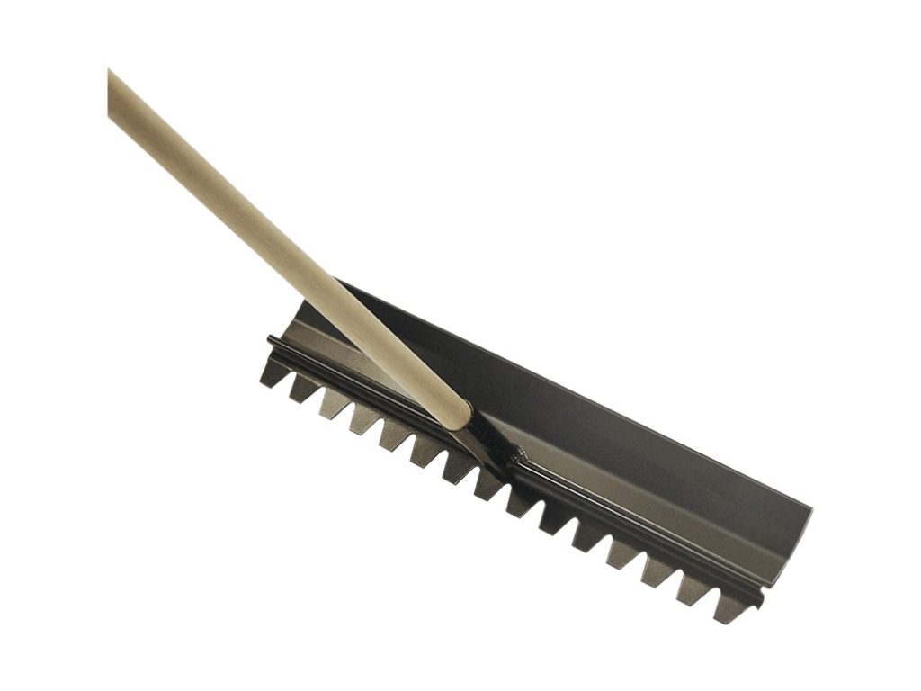 Rastrillo de Acero para Concreto 22-1/2 x5 CC010 KRAFT